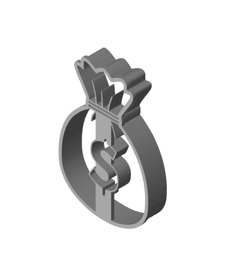 Dolar Pack Cookie Cutter, Biscuit Cutter 3d model