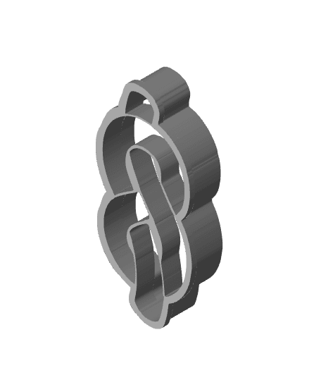 Node Cookie Cutter, Biscuit Cutter 3d model