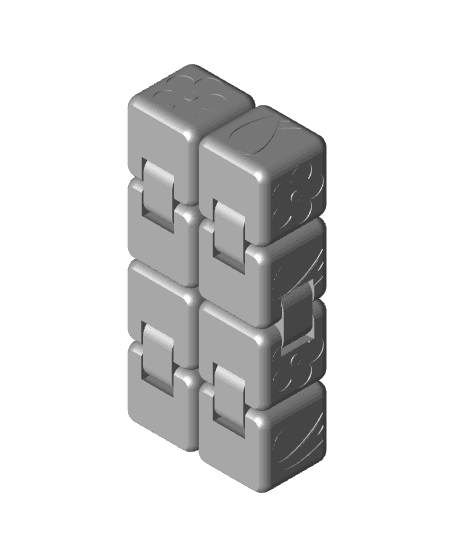 Infidgety Cubes - Spring edition 3d model