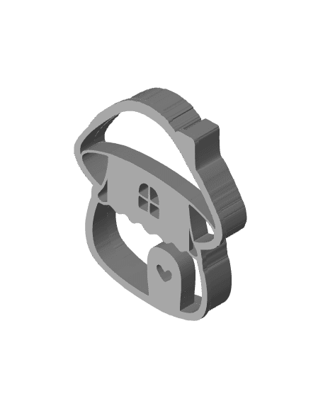 Mushroom Cookie Cutter, Biscuit Cutter 3d model