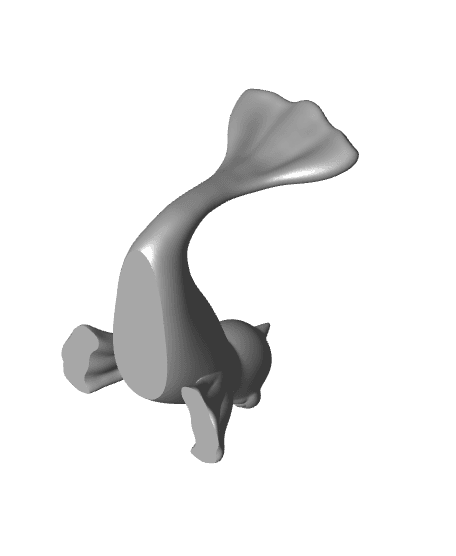 Dewgong (Easy Print No Supports) 3d model