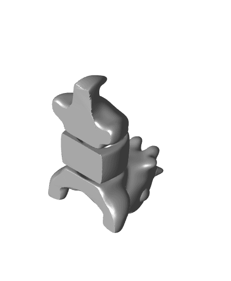 Flexi Stegosaurus (No Supports) 3d model
