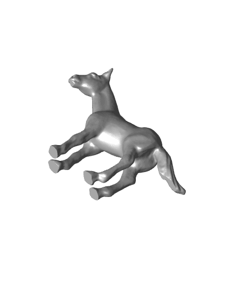 Horse again 3d model