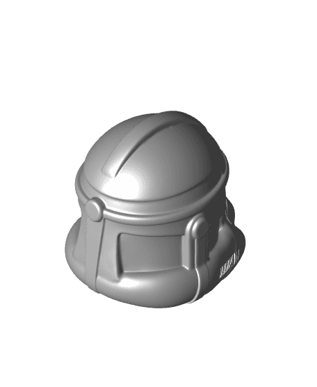 Phase II Lego Inspired Clone Helmet 3d model