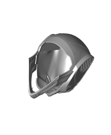 Ultimate Black Panther Helmet 3D Printer File STL 3d model