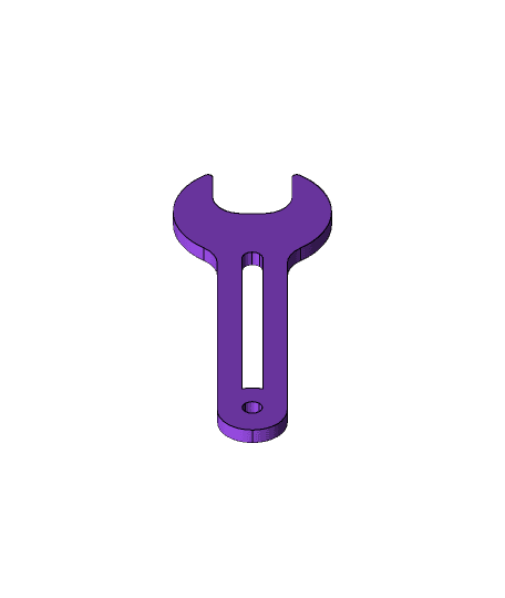 Earring Wrench 3d model