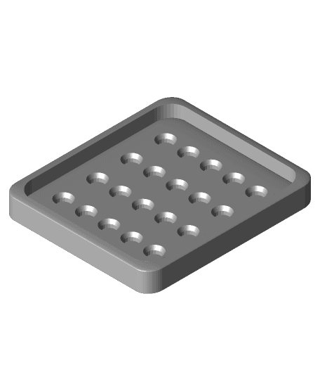 20 Pellet Holder .177 3d model