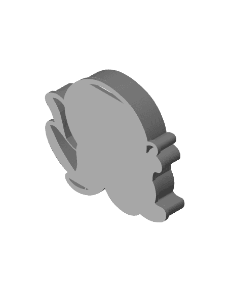 Baby Octopus Cookie Cutter, Biscuit Cutter 3d model