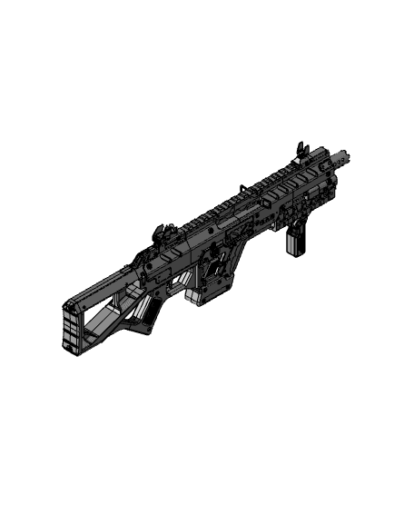 Titanfall 2 CAR SMG - Source File 3d model