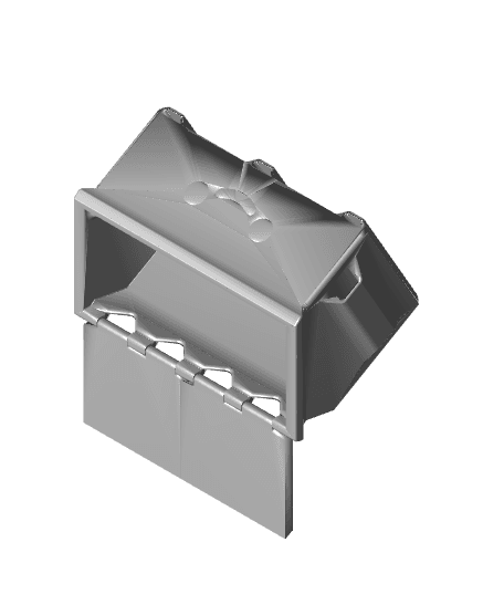 KAWAII MINI DUMPSTER, FLEXI, CUTE, FUNNY, ANIME 3d model