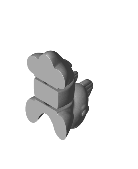 Flexi Lizard (No Supports) 3d model