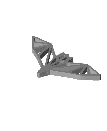 bat geometric 3d model