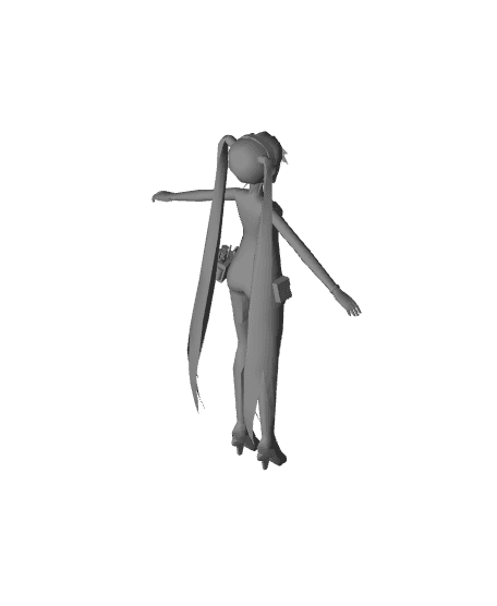 Hatsune Miku Racing 3d model