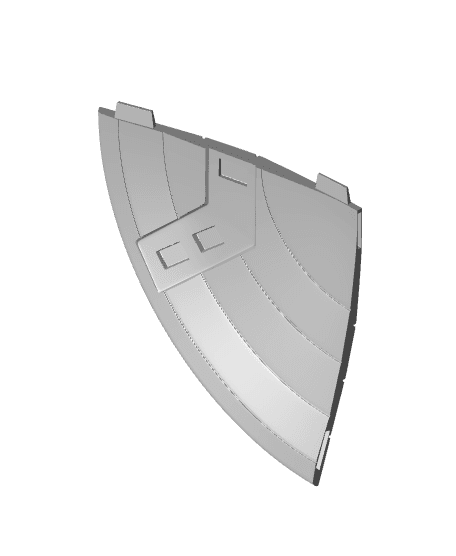 Classic Captain America Shield 3d Print File STL 3d model