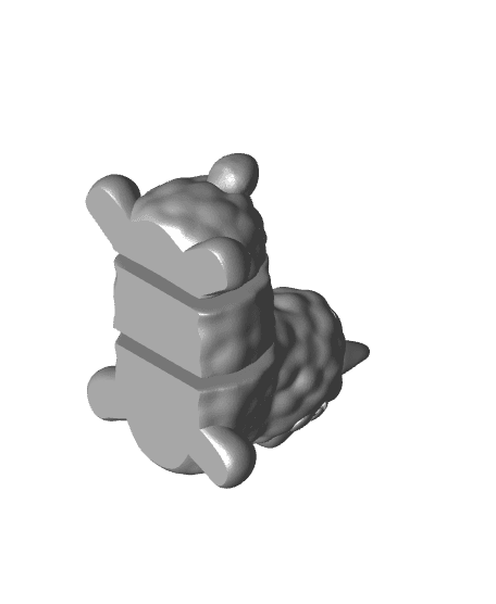 Flexi Alpaca Keychain 3d model
