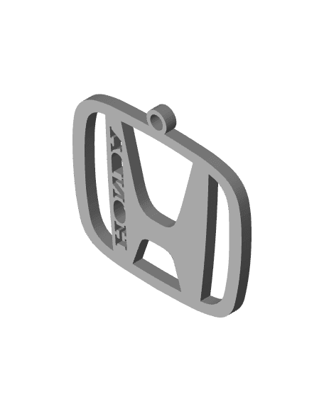 Keychain: Honda III 3d model