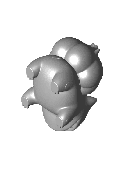Pokemon Bulbasaur #1 - Optimized for 3D Printing 3d model