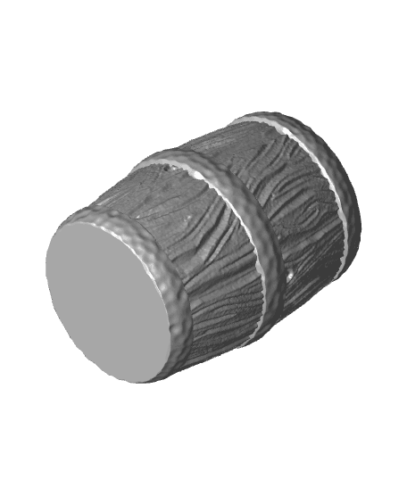 Barrel Can Koozie / Pen Holder 3d model