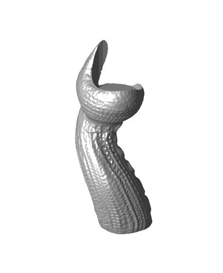 Kraken Tentacle Tealight Holder  3d model