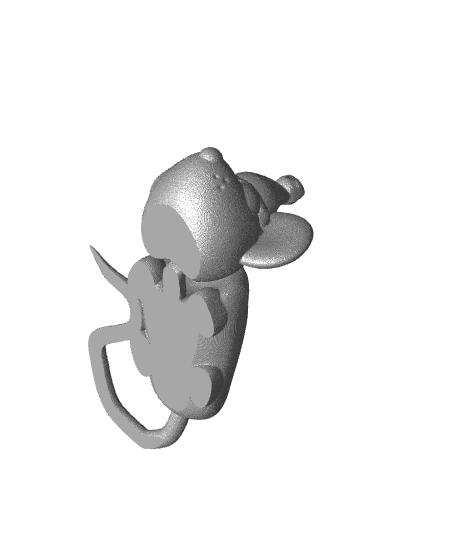 Flexi Santa Mouse 3d model