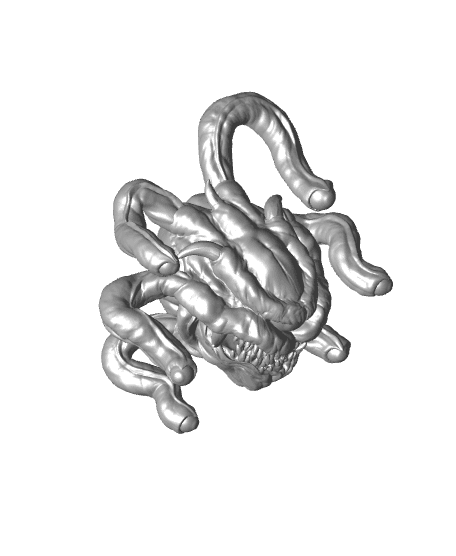 Beholder / Eye Tyrant - Tabletop Miniature 3d model