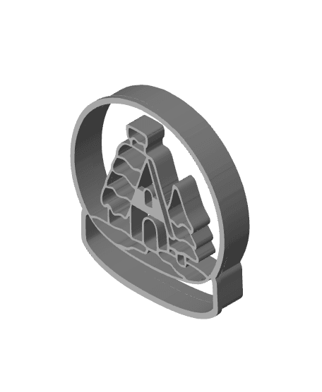 Sphere Cookie Cutter, Biscuit Cutter 3d model