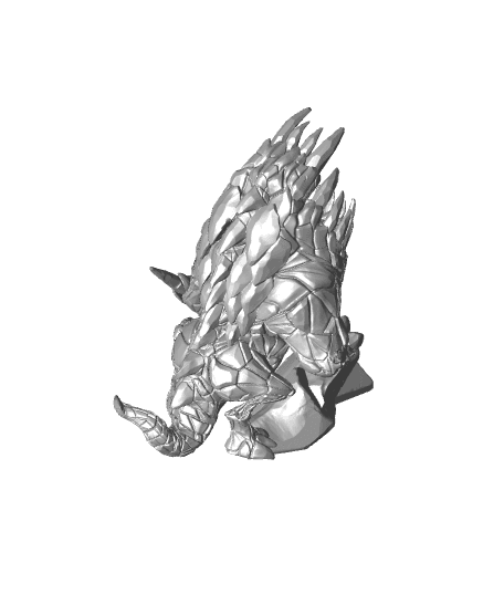 Rime Hound 04 (40mm Base) 3d model