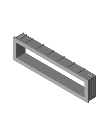 Z scale 40' steel gondola 3d model