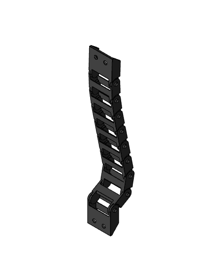 Cable Carrier Assembly 3d model