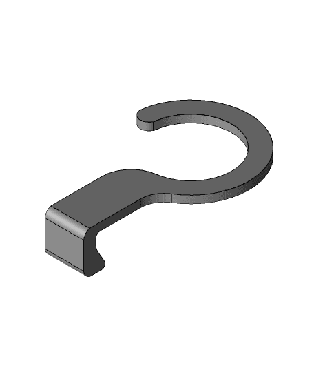 Belt Hook Hanger 3d model