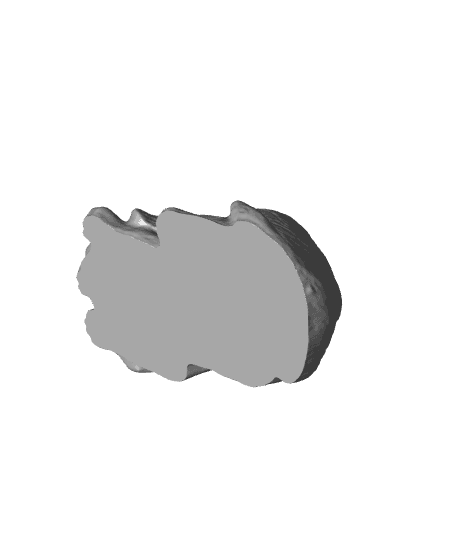 Dog sleeping 3d model