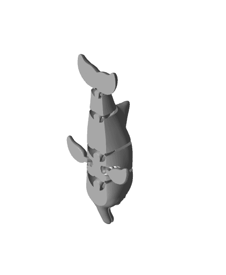3DL Articulated Dolphin 3d model