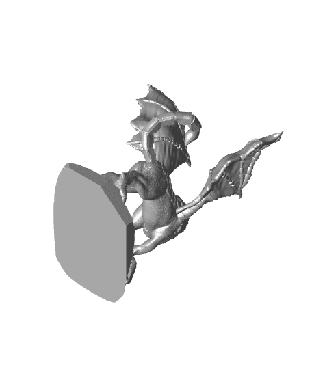 Manticore figure 3d model