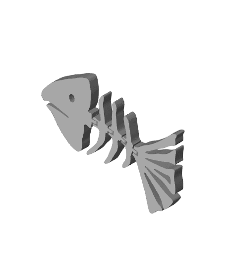 Fish-Skeleton-Articulated-CPS.stl 3d model