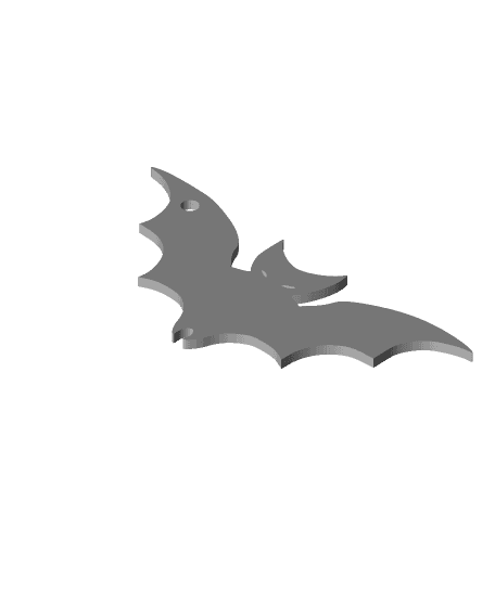 BAT-EARRINGS- HalloweenWearable 3d model