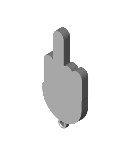 RTK-Finger-Keychain.stl 3d model