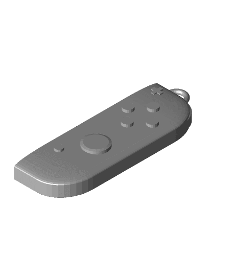 Nintendo Joycon Keychain 3d model