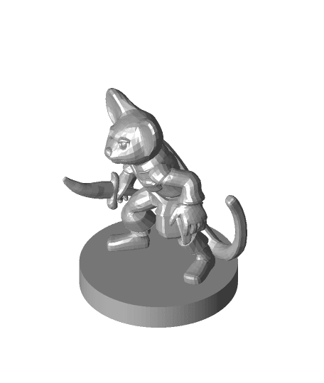 Mousefolk Rogue 3d model