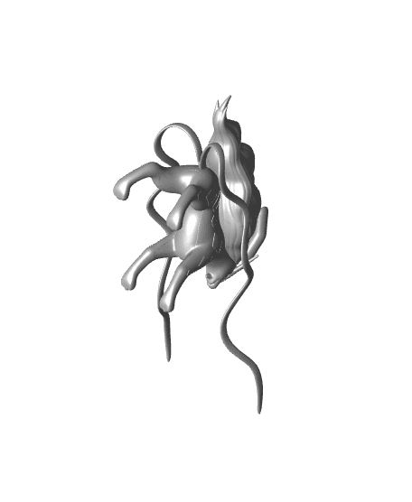 Pokemon Suicune #245 - Optimized for 3D Printing 3d model