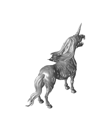 Zombiecorn 01 (50mm Base) 3d model