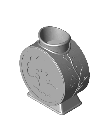 Forest Mana Vase -(Magic The Gathering Inspired) 3d model