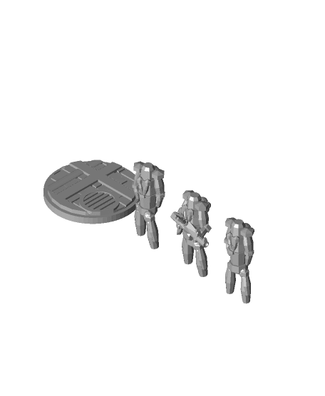 FHW: Crystal Troopers  3d model