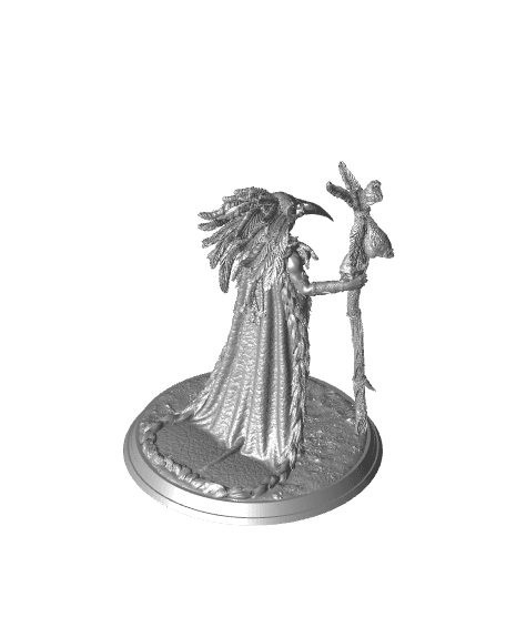 (1:12 Scale Statue) Lagath, The Seer 3d model