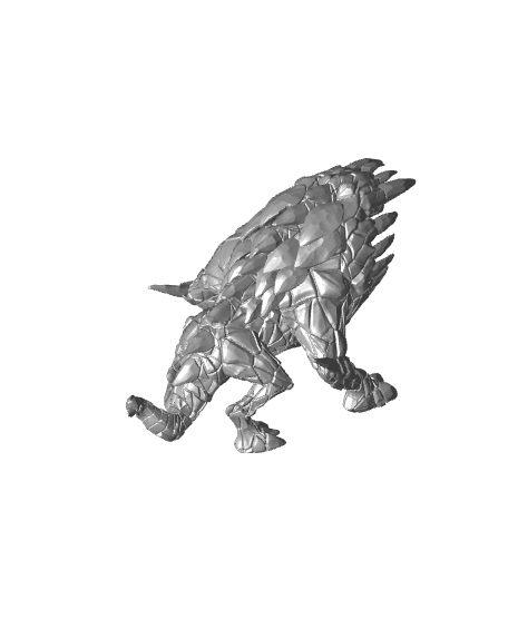 Rime Hound 01 (40mm Base) 3d model