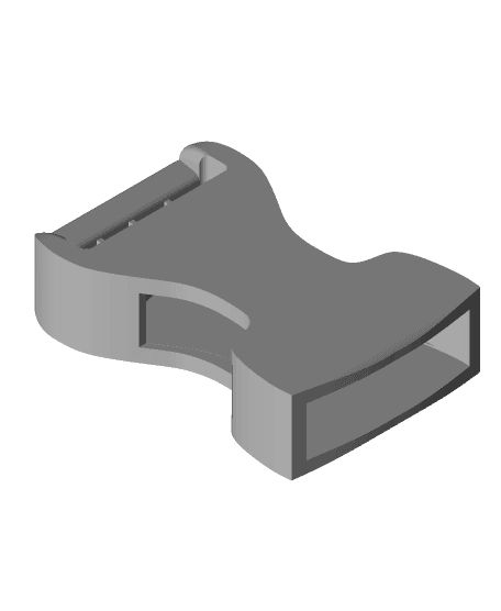 Buckle - very funtional 3d model
