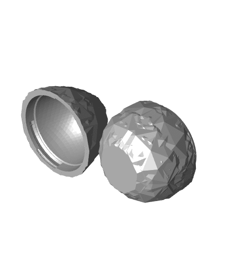 Crystalized Egg 3d model