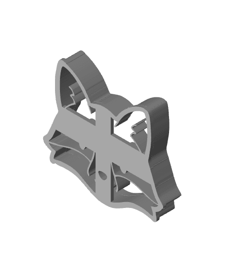 Fox Cookie Cutter, Biscuit Cutter 3d model