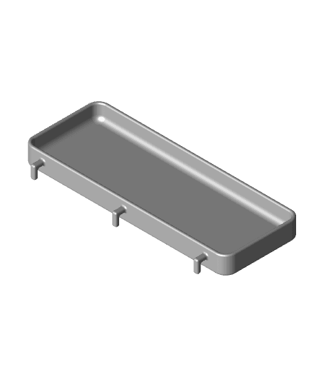 Ikea Skadis Long Tray 3d model