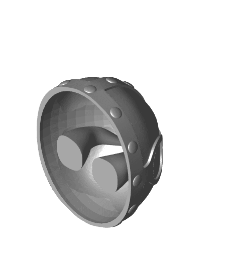 Viking Helmet (horns inside).stl 3d model