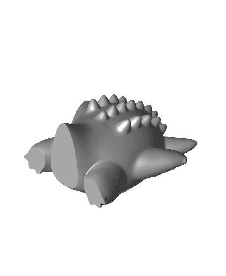 Halloween Gengar (Easy Print No Supports) 3d model